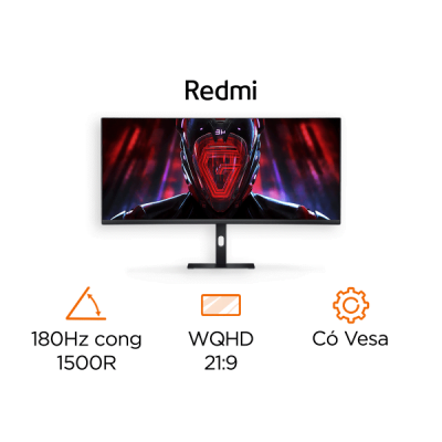 Màn hình cong Redmi G34WQ 34 inch 2024