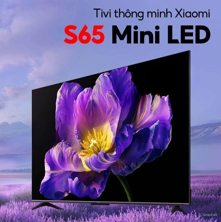 Tivi Xiaomi S65 Mini LED 65 inch (L65MA – SPL) – Trải Nghiệm Hình Ảnh Đỉnh Cao Với Tần Số Quét 240Hz