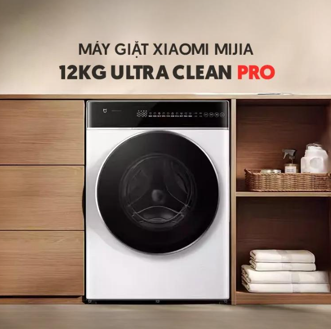 Máy Giặt Xiaomi Mijia MJ301 Ultra Clean Pro – Làm Sạch Siêu Cấp, Giá Cực Tốt