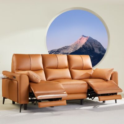 Ghế sofa điện Xiaomi 3 chỗ 8H B9 – Da bò thật từ Mỹ