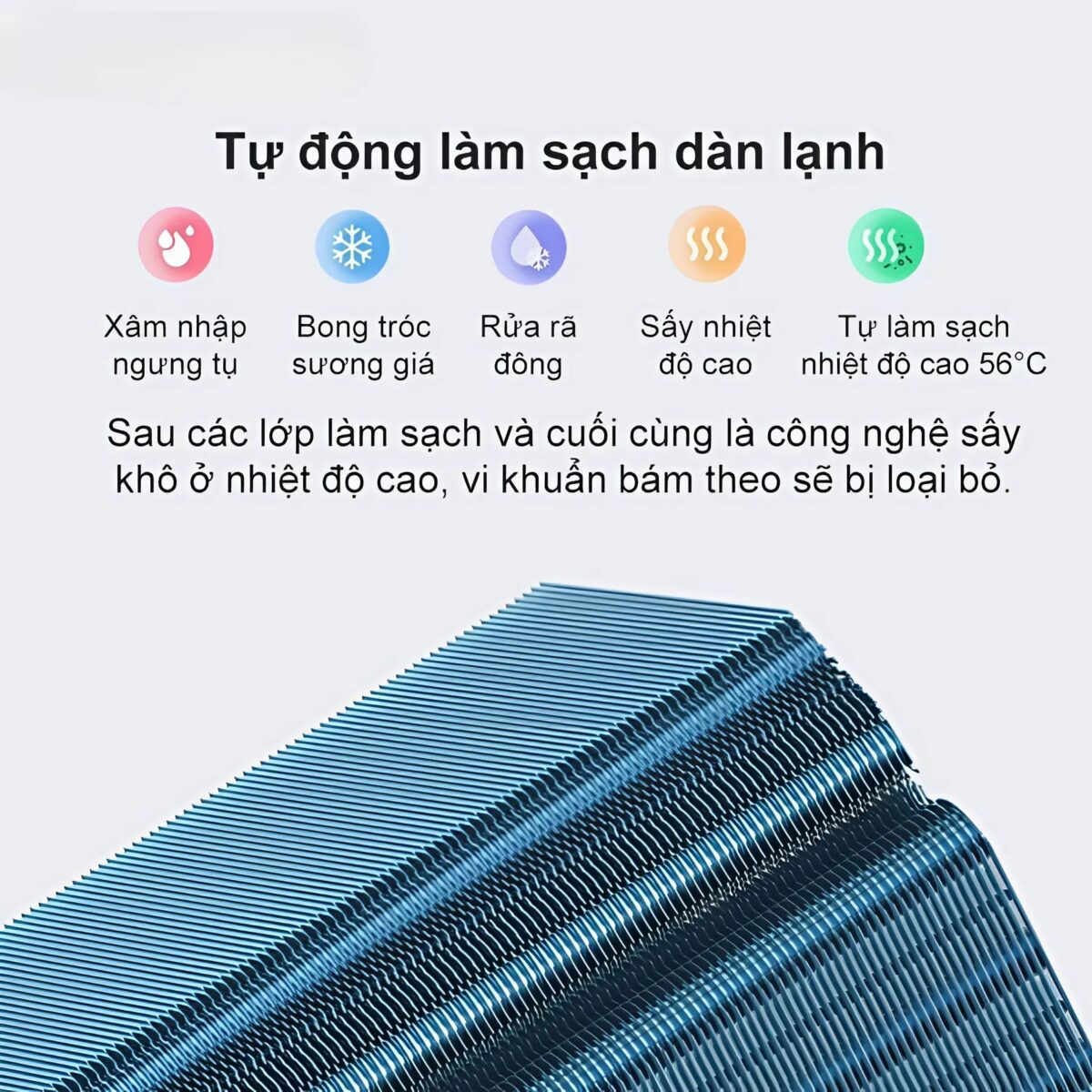 Sang Trọng Với Viền Vàng – Điều Hòa 2 Chiều Xiaomi D1A2 3HP, Tự Làm Sạch & Chống Nấm Mốc