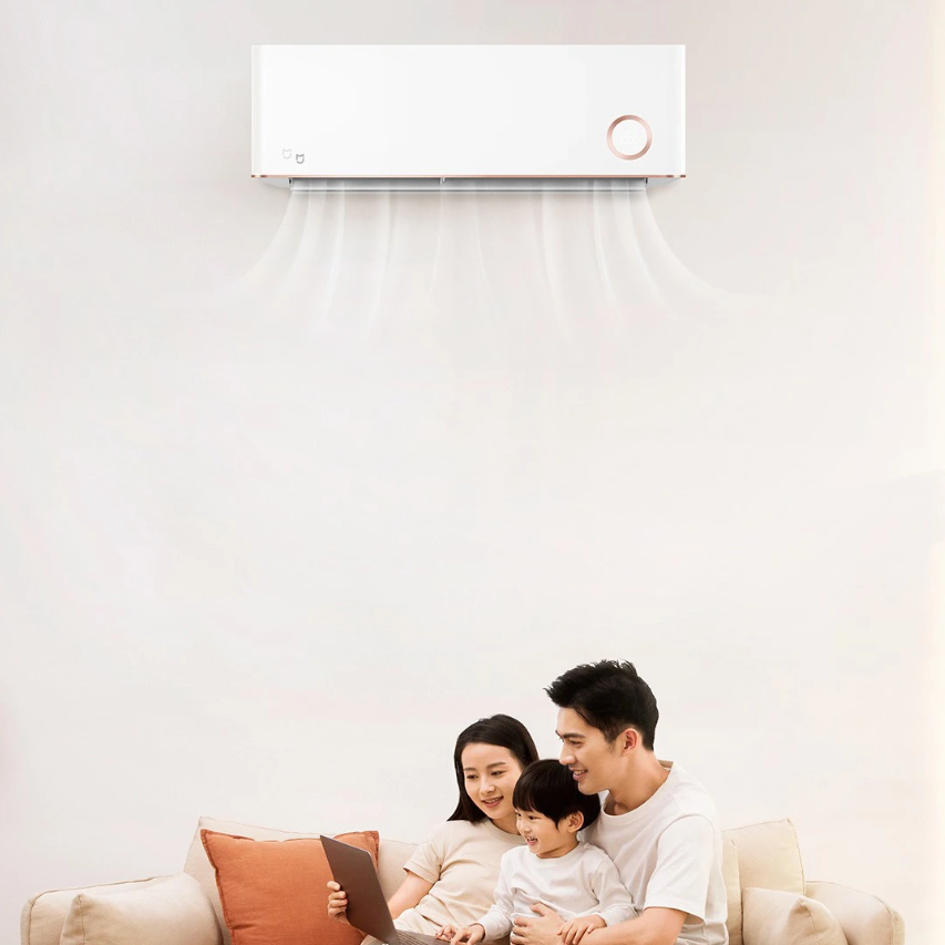 Sang Trọng Với Viền Vàng – Điều Hòa 2 Chiều Xiaomi D1A2 3HP, Tự Làm Sạch & Chống Nấm Mốc