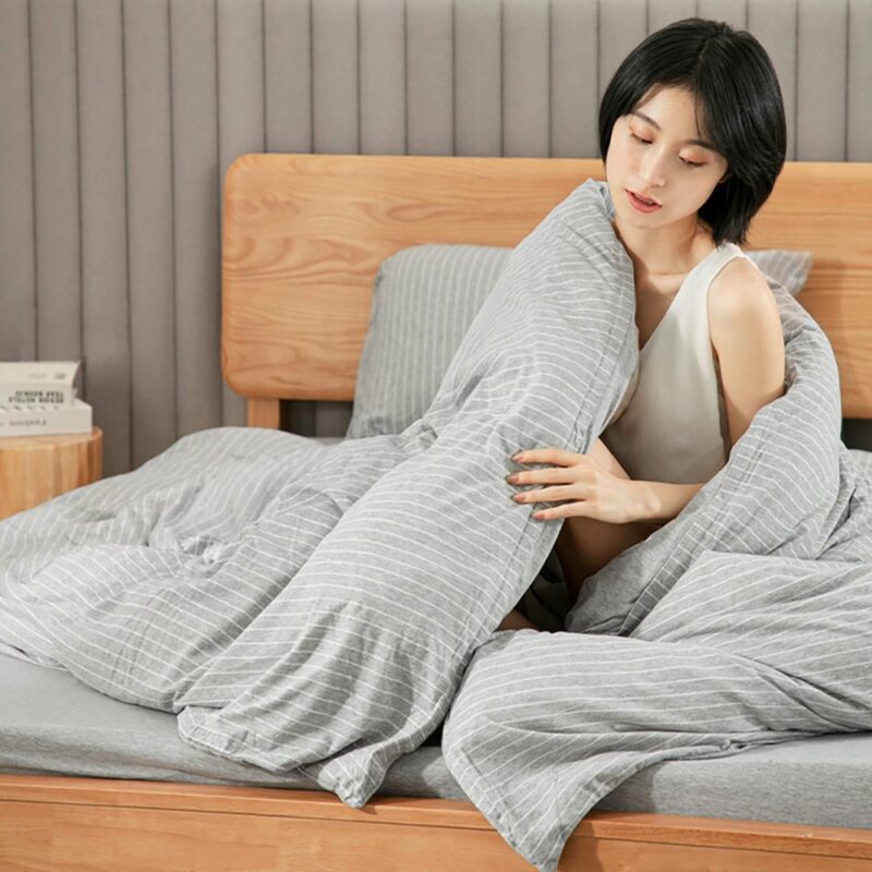 Bộ vỏ chăn ga gối Cotton Tianzhu Xiaomi 8H J1s – Kháng khuẩn
