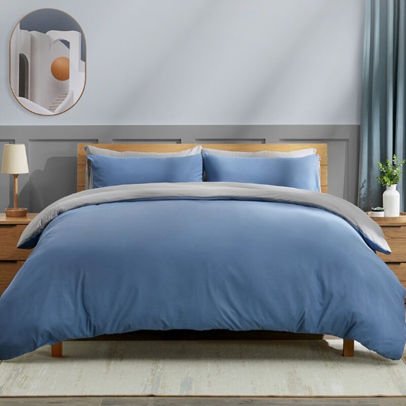 Bộ vỏ chăn ga gối 4 món sợi cà phê Xiaomi 8H JK