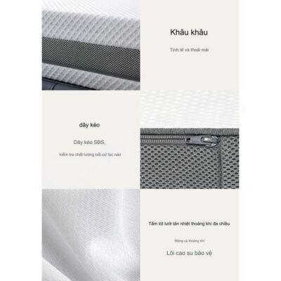Đệm Cao Su Thiên Nhiên Schcott Xiaomi 8H – Tỉ lệ cao su hơn 93%