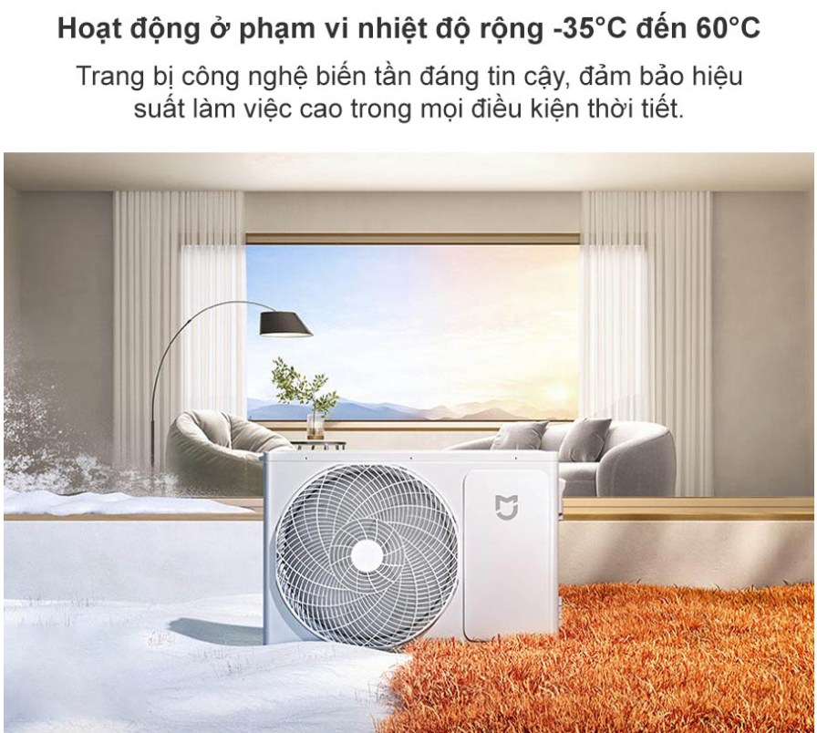 Điều Hòa Xiaomi KFR-50GW/N2A1 – Làm Mát Nhanh Chóng, Sưởi Ấm Tức Thì Cho Không Gian Sống Thoải Mái