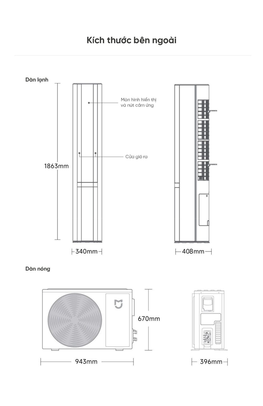 Những Lưu Ý Khi Sử Dụng Điều Hòa Cây 2 Chiều Xiaomi