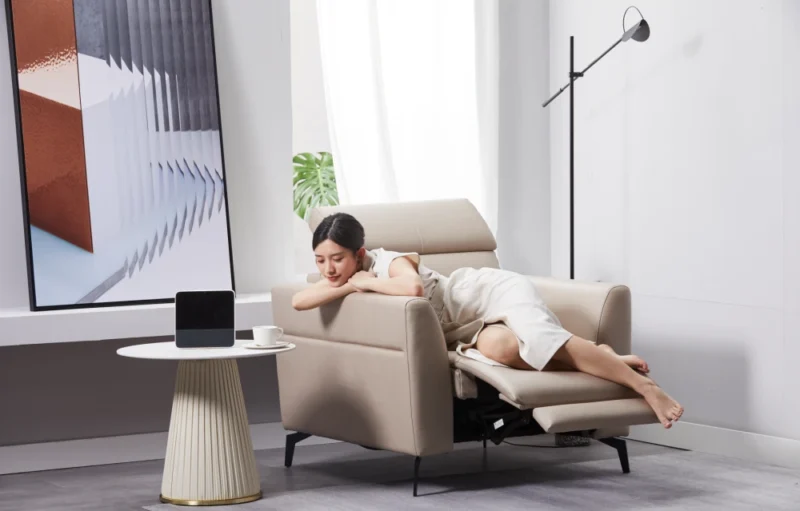 Ghế sofa Góc L Xiaomi 8H DS Pro – 2 động cơ độc lập, da PU phủ Microfiber