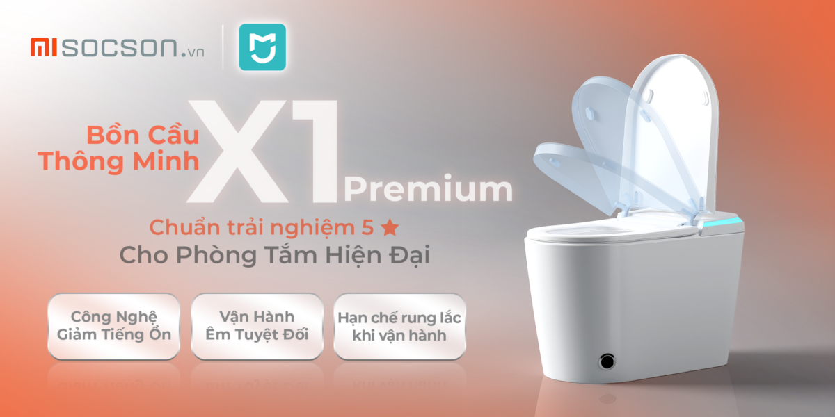 Bồn cầu thông minh X1 Premium