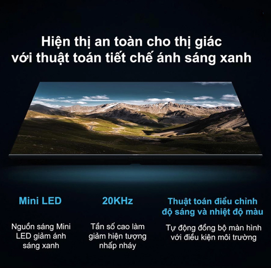 Khai Phá Chuẩn Mực Thị Giác: 5 Yếu Tố Hình Ảnh Đỉnh Cao Của Tivi Xiaomi S Pro Mini LED 55 inch