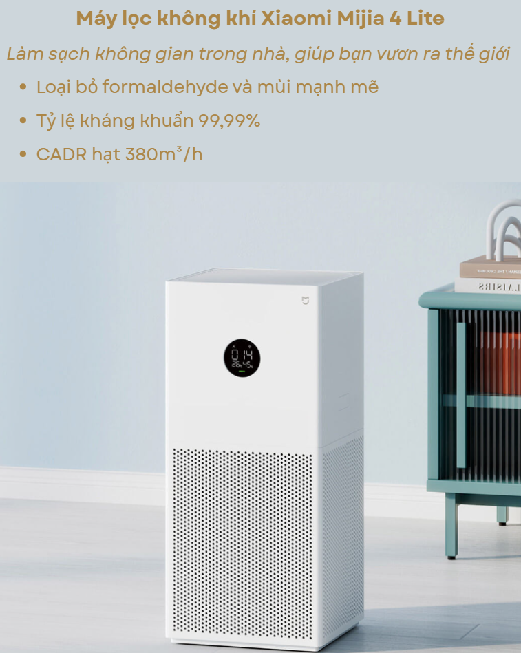 Không Gian Sống Sạch Hơn: Vai Trò Của Máy Lọc Không Khí Trong Gia Đình Hiện Đại