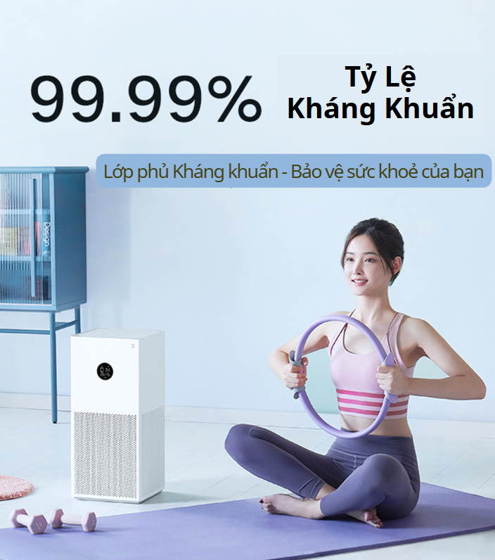 Lá Chắn Vô Hình: Giải Pháp Lọc Khí 99.9% Virus và Kháng Khuẩn Của Xiaomi