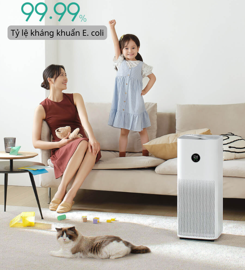 Lá Chắn Vô Hình: Giải Pháp Lọc Khí 99.9% Virus và Kháng Khuẩn Của Xiaomi