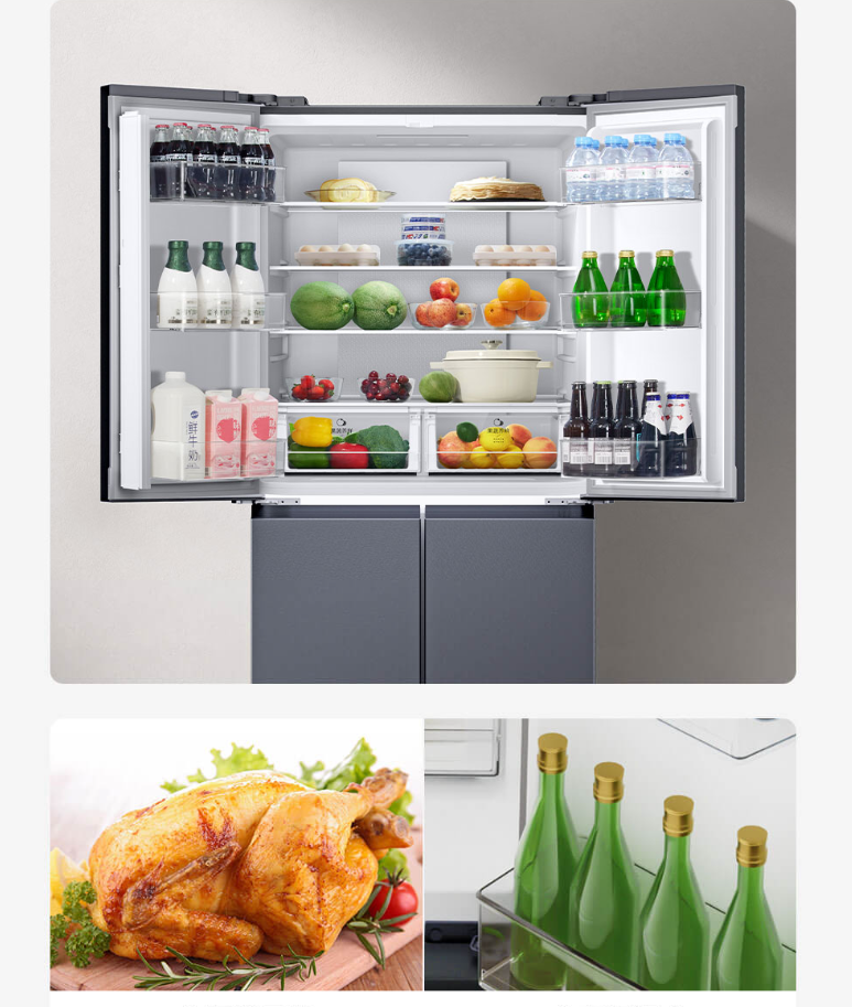 Tủ Lạnh Xiaomi Mijia 520L 4 Cánh: "Gã Khổng Lồ" Lưu Trữ Với Công Nghệ Bảo Quản Chuẩn 5 Sao