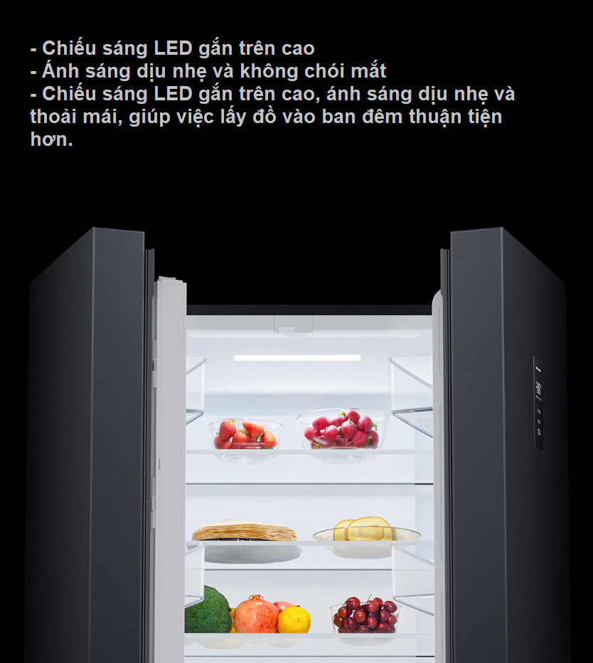 Tủ Lạnh Xiaomi Mijia 520L 4 Cánh: "Gã Khổng Lồ" Lưu Trữ Với Công Nghệ Bảo Quản Chuẩn 5 Sao
