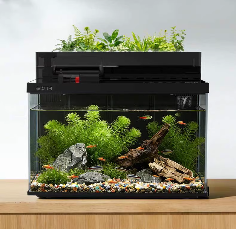 Bể cá thủy sinh thông minh Xiaomi Desgeo Smart M1 Ultra 32L –Hệ sinh thái lưỡng cư, lọc kép, kết nối app Mihome Bể cá thủy sinh thông minh Xiaomi Desgeo Smart M1 Ultra 32L –Hệ sinh thái lưỡng cư, lọc kép, kết nối app Mihome