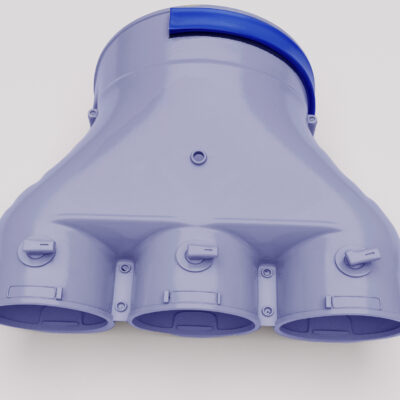 Tee Chia Gió 3 Ngả – DN110/75, DN160/75, DN160/110