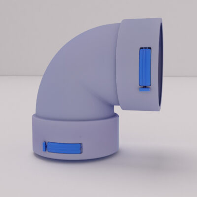 Cút 90° – DN75, DN110, DN160, DN200