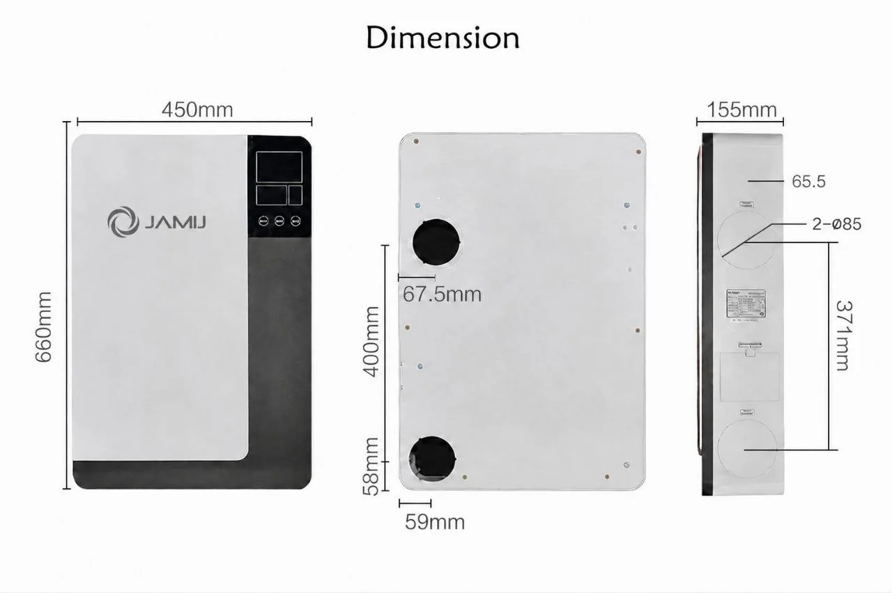 Máy Cấp Khí Tươi Treo Tường JamiJ ERV-B150 Pro Máy Cấp Khí Tươi Treo Tường JamiJ ERV-B150 Pro