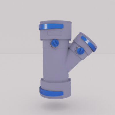 Tee Chéo Chia Gió – DN75, DN110, DN160