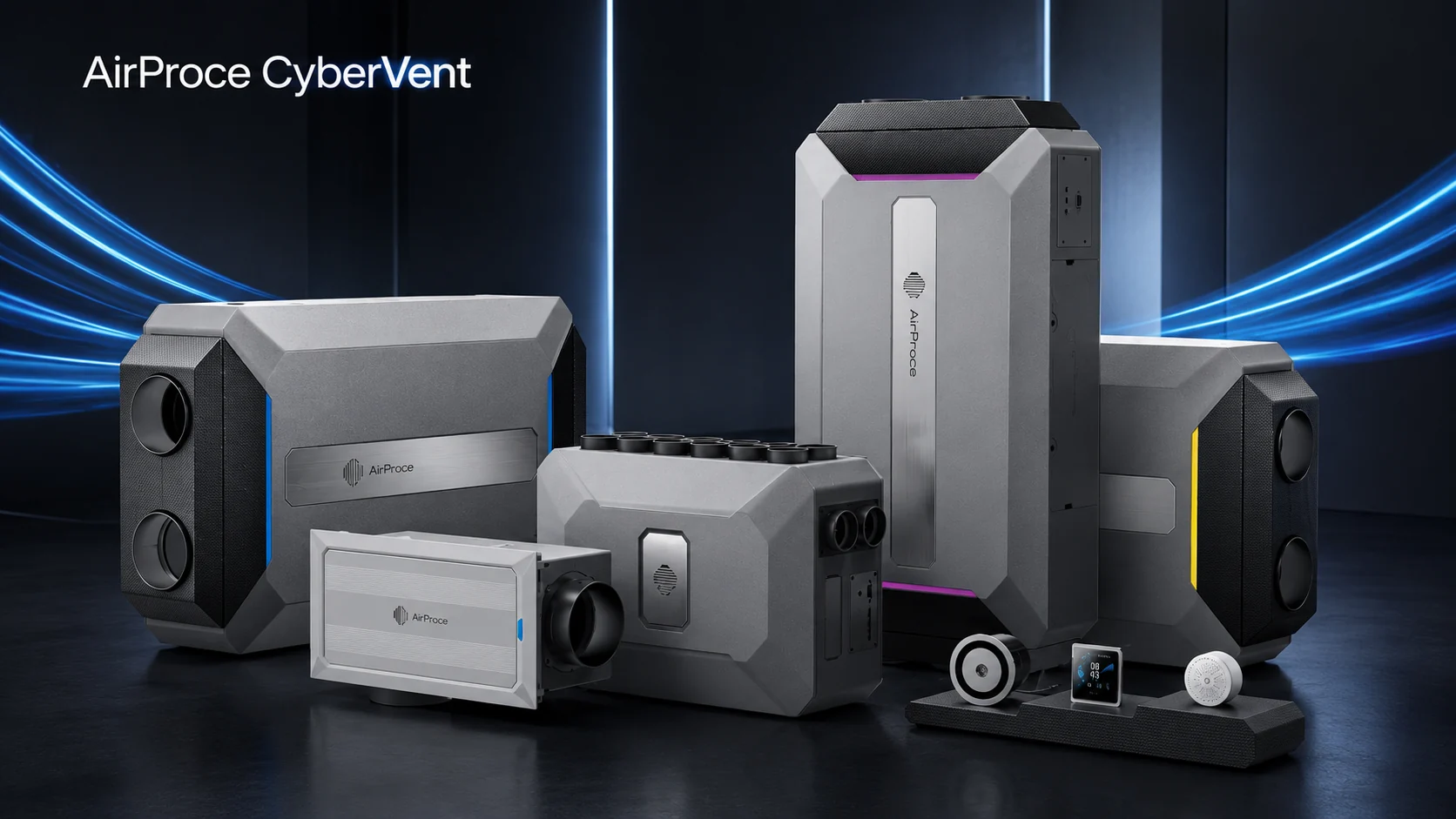 AirProce CyberVent hệ thống máy cấp khí tươi trung tâm