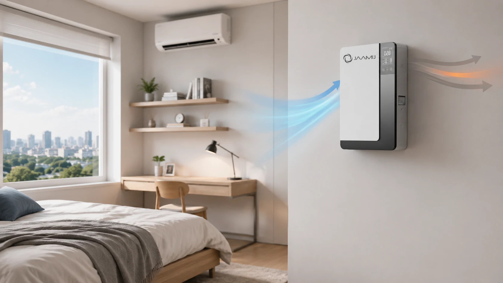 Ảnh đại diện JaamiJ ERV-B150 Pro xử lý CO2 cao trong phòng điều hòa