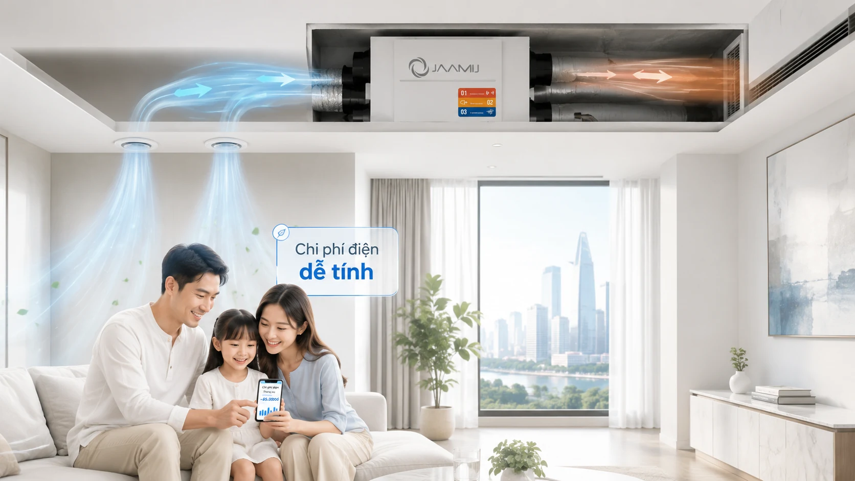 Máy cấp khí tươi có tốn điện không và cách tính chi phí hằng tháng