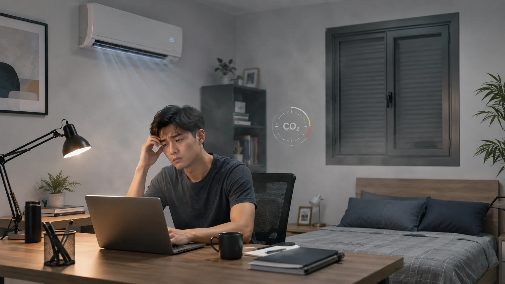 Phòng nhanh bí khi nhà thiếu khí tươi