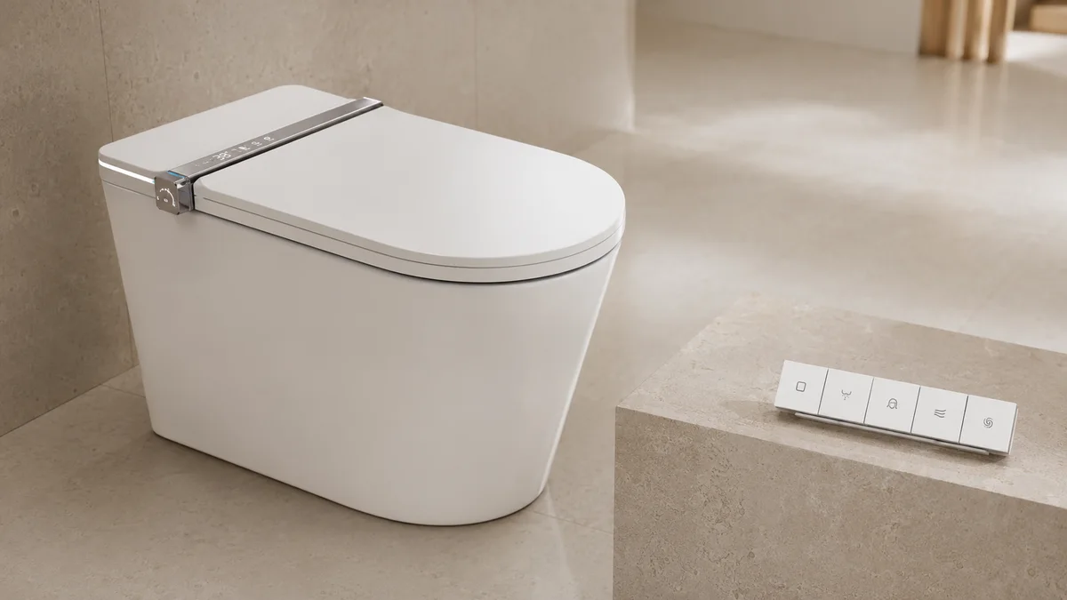 Tính năng và điều khiển của bồn cầu thông minh Jaamij Smart X5