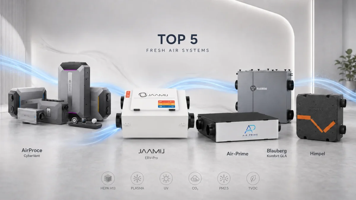 Top 5 máy cấp khí tươi ưa chuộng cho nhà ở hiện đại