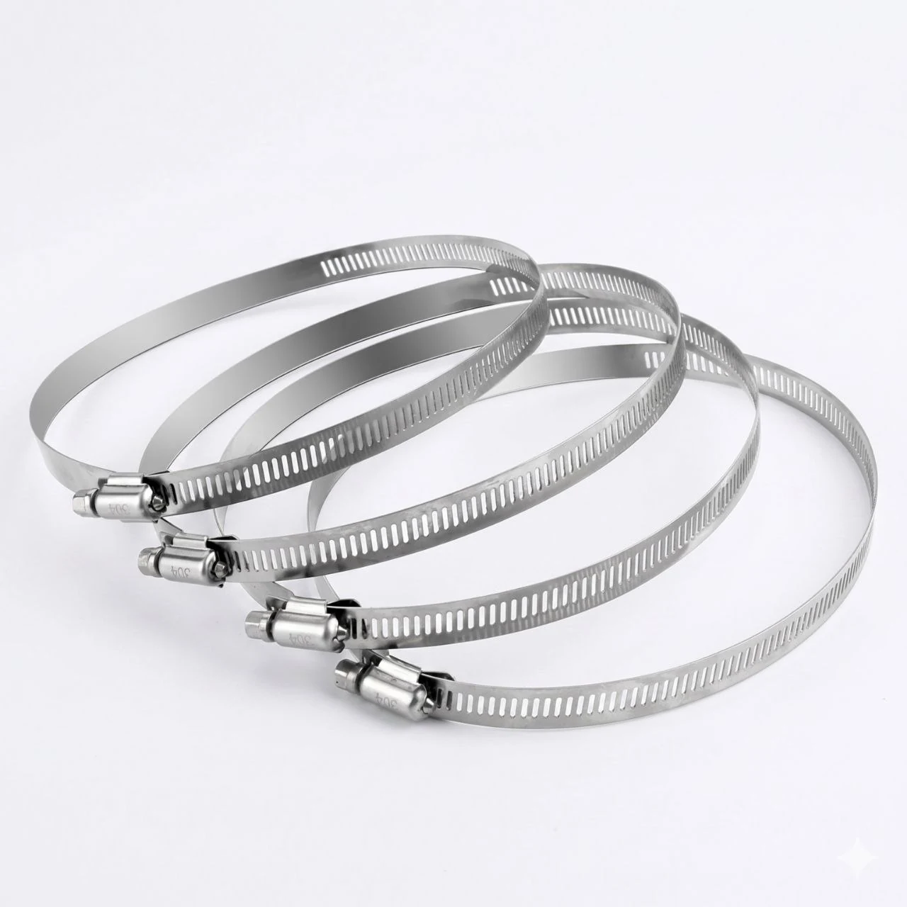 Đai siết inox JamiJ cho ống gió
