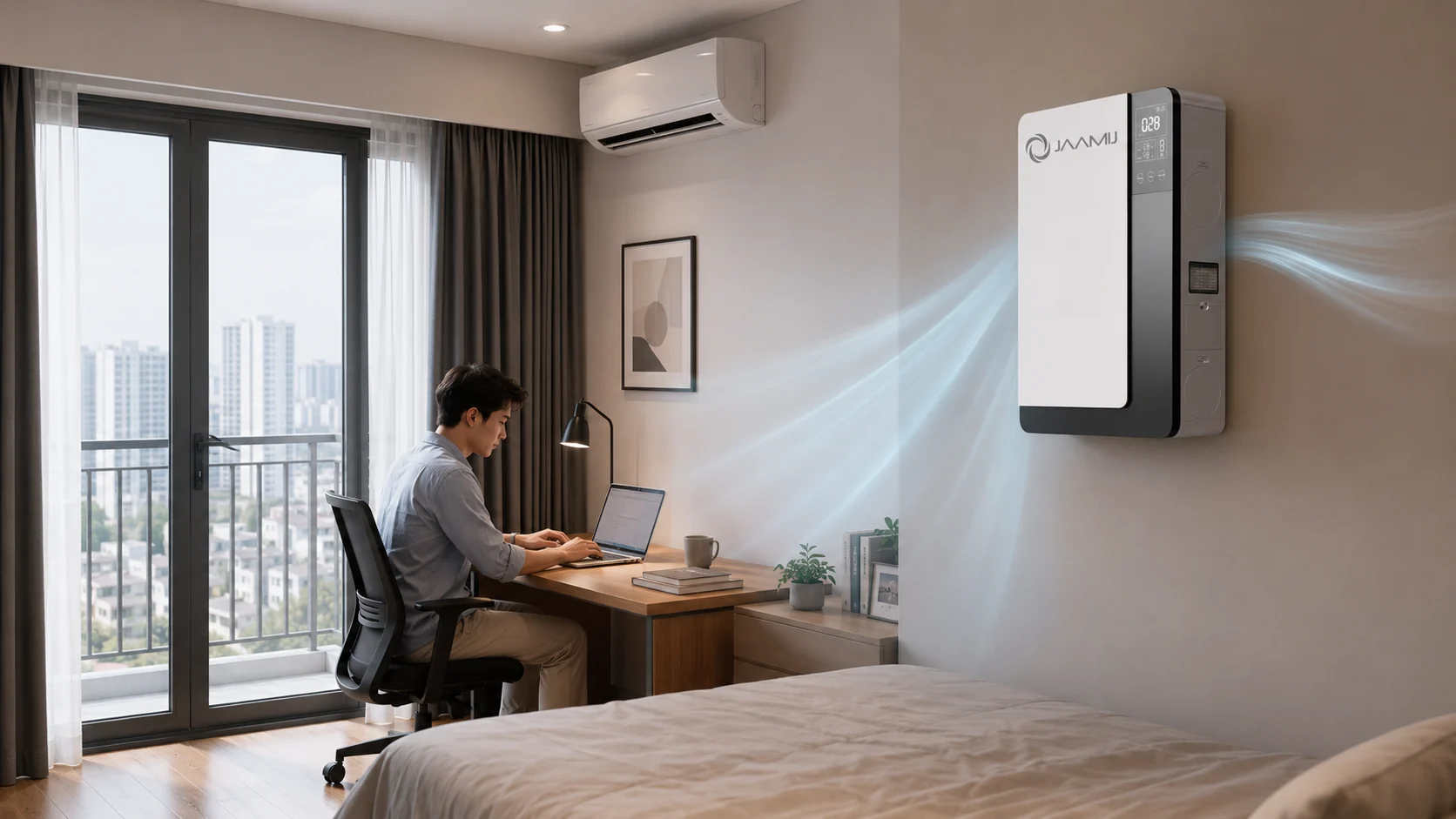 Chung cư kín cần máy cấp khí tươi để giảm bí khí