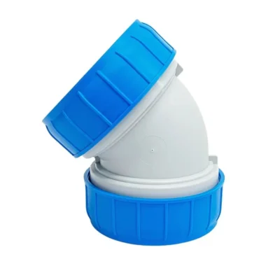 Cút 45 độ có nắp vặn JamiJ cho máy cấp khí tươi