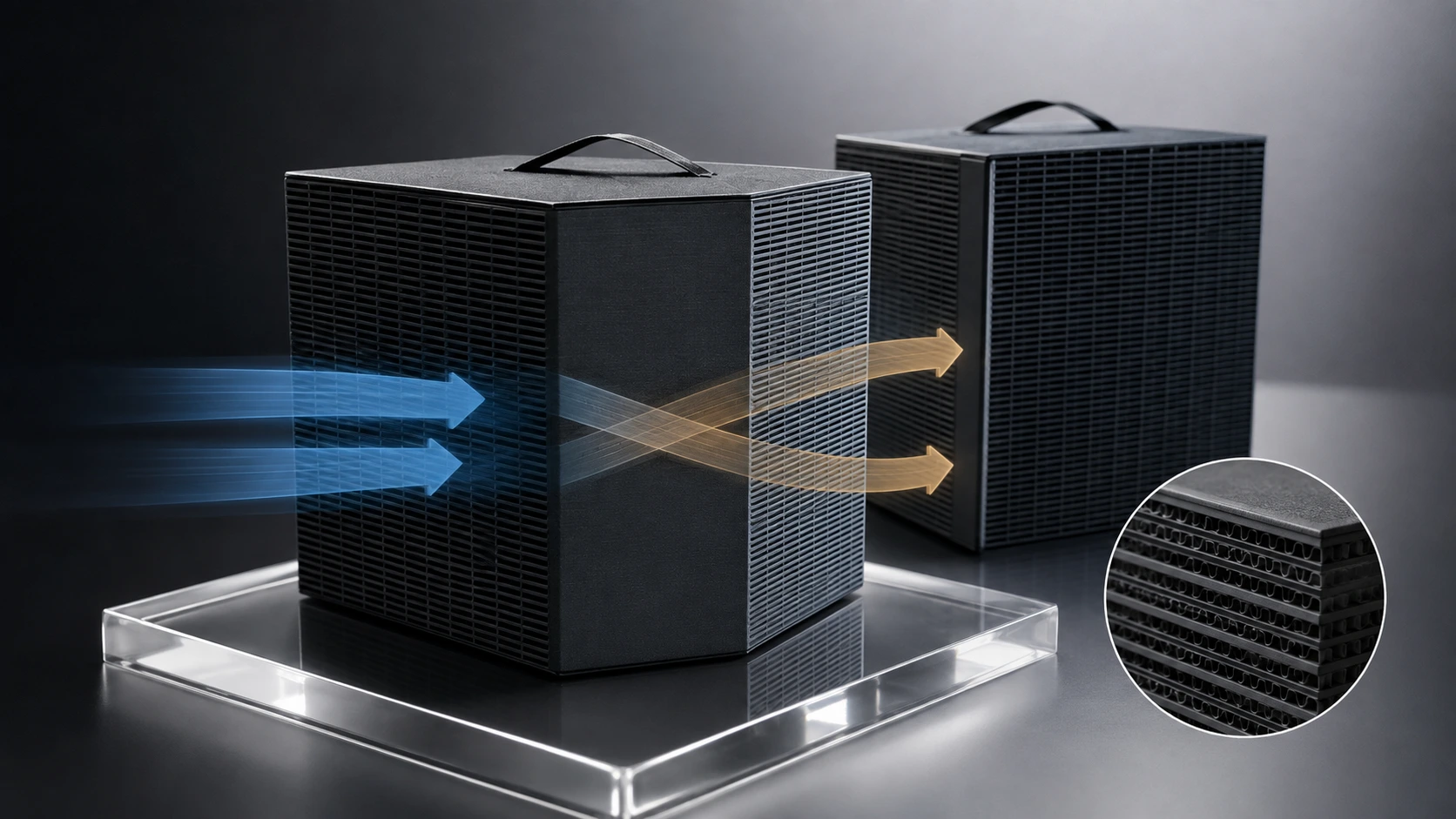 Lõi ERV Graphene trong hệ thống cấp khí tươi JamiJ