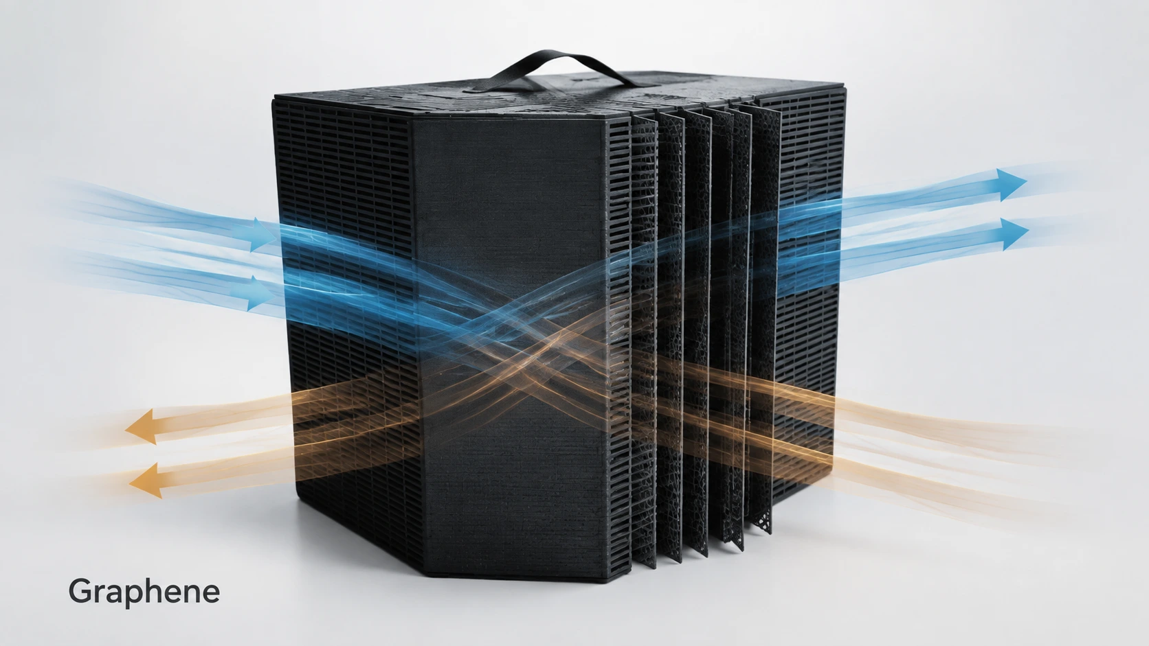 Lõi ERV Graphene trao đổi nhiệt của máy cấp khí tươi JamiJ