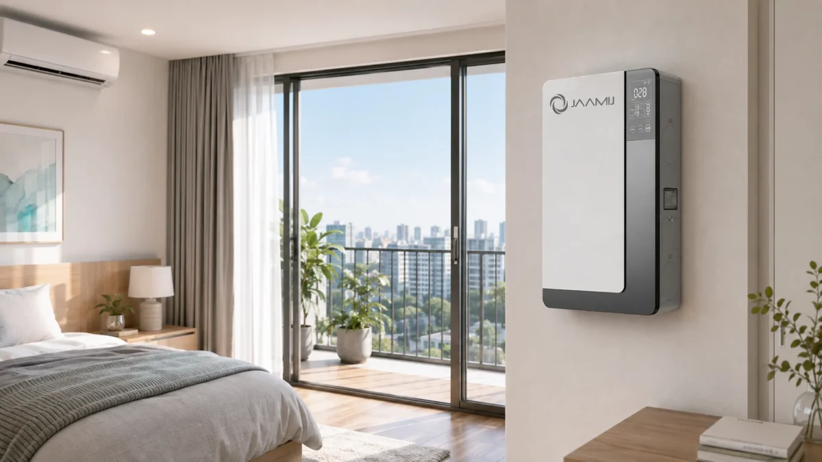 Máy cấp khí tươi cho chung cư kín JaamiJ ERV-B150 Pro