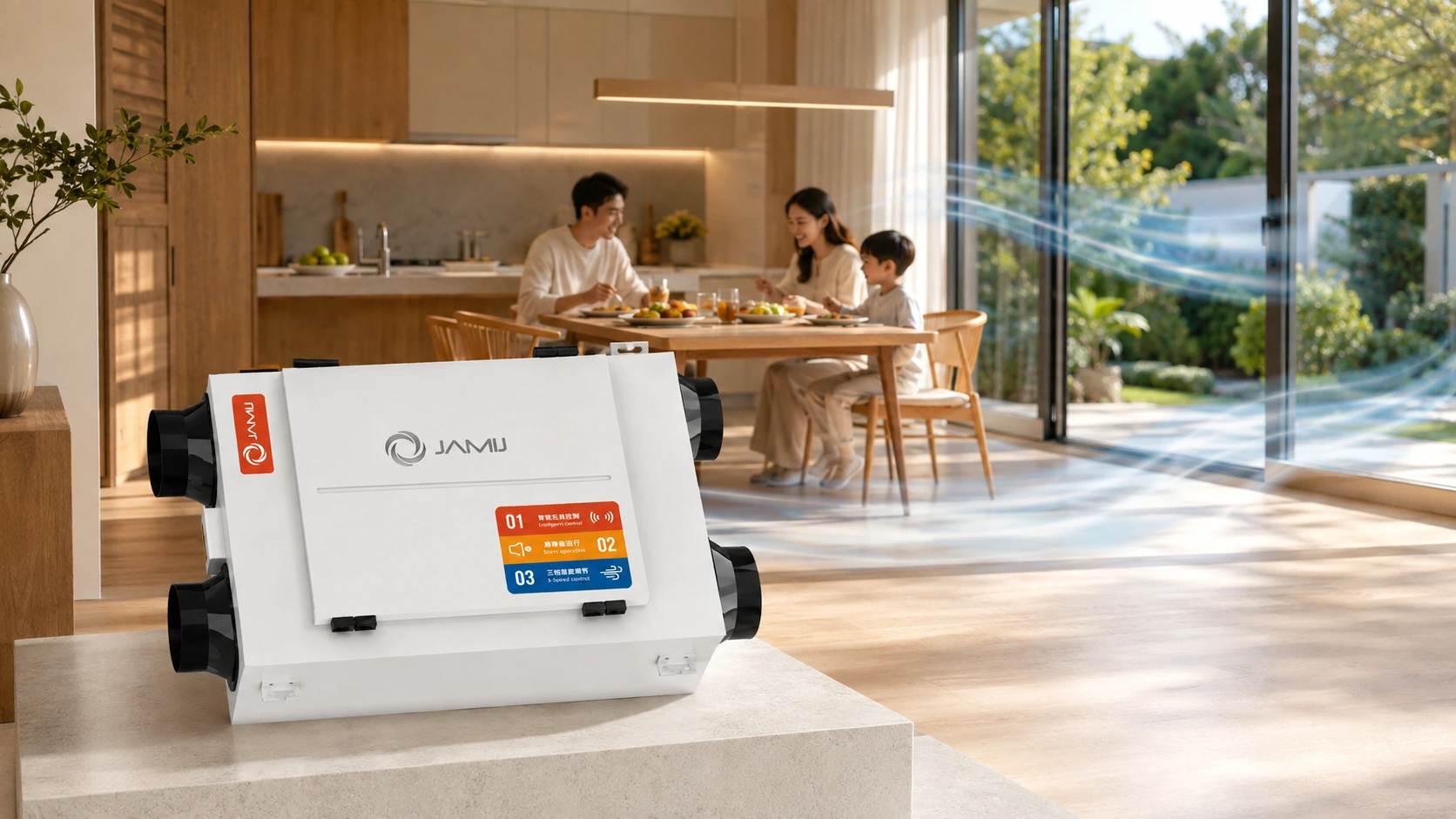 Máy cấp khí tươi là gì trong nhà kín hiện đại